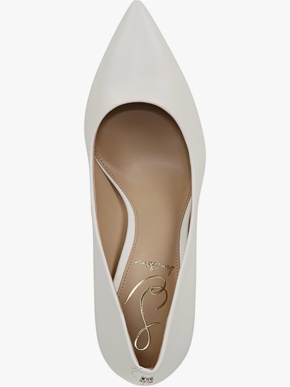 Sam Edelman Classic Bright White Pointed-Toe High Heel Pump Size 7.5 NWT - Picture 5 of 12